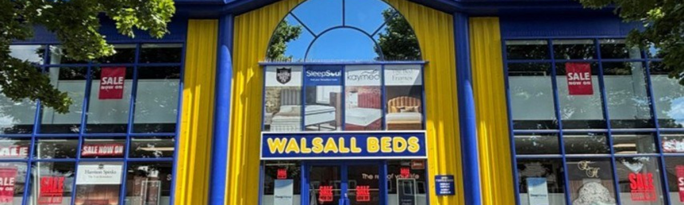 Walsall beds outside the door